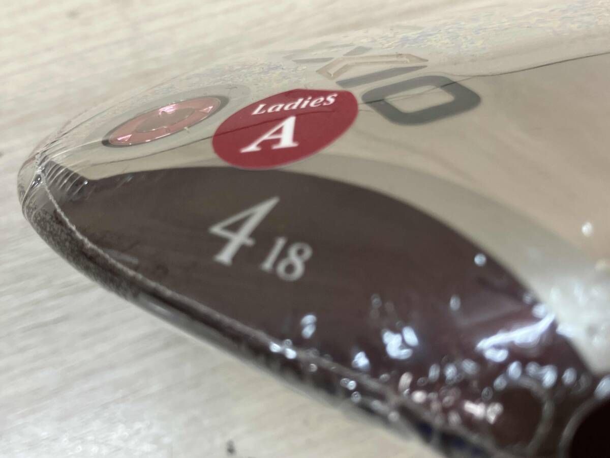 シュリンク付き DUNLOP XXIO LADIES 2025 ボルドー FW 4 フェアウェイウッド レディース 18° MP 1200 L フレックスA