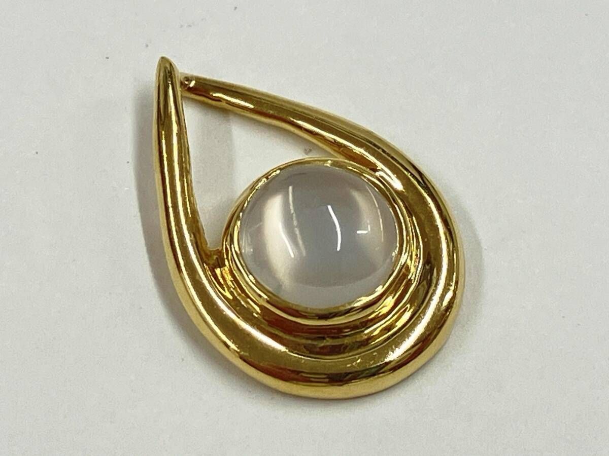 K18 総重量1.1g CS付 デザイントップ