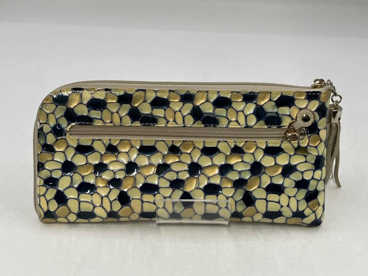 ATAO クロコダイル風長財布 青と黄色 ATAO（アタオ） ATAO公式