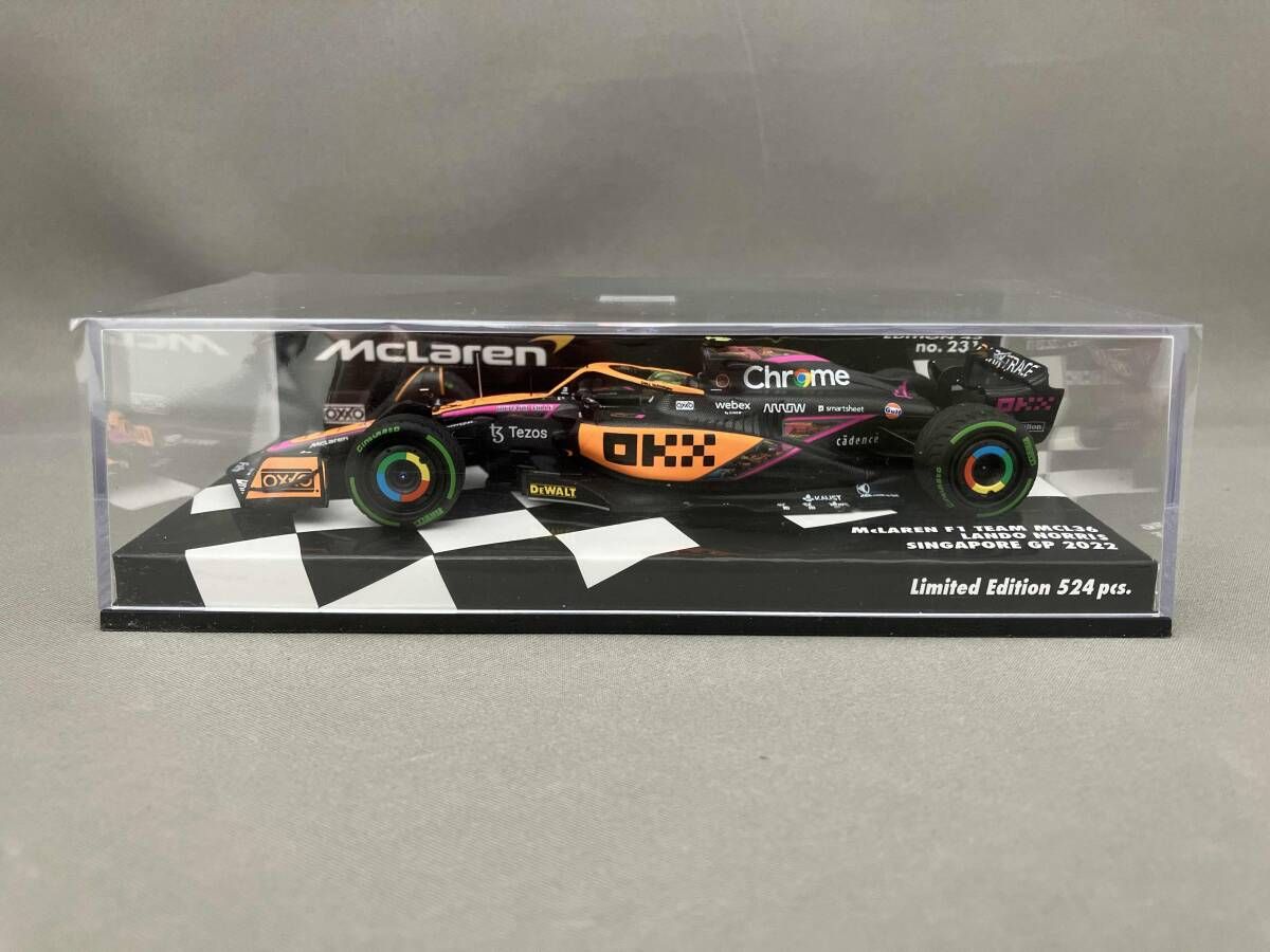 MINICHAMPS 1 43 マクラｰレン F1 チｰム MCL36 ランド･ノリス シンガポｰルGP 2025 ミニチャンプス
