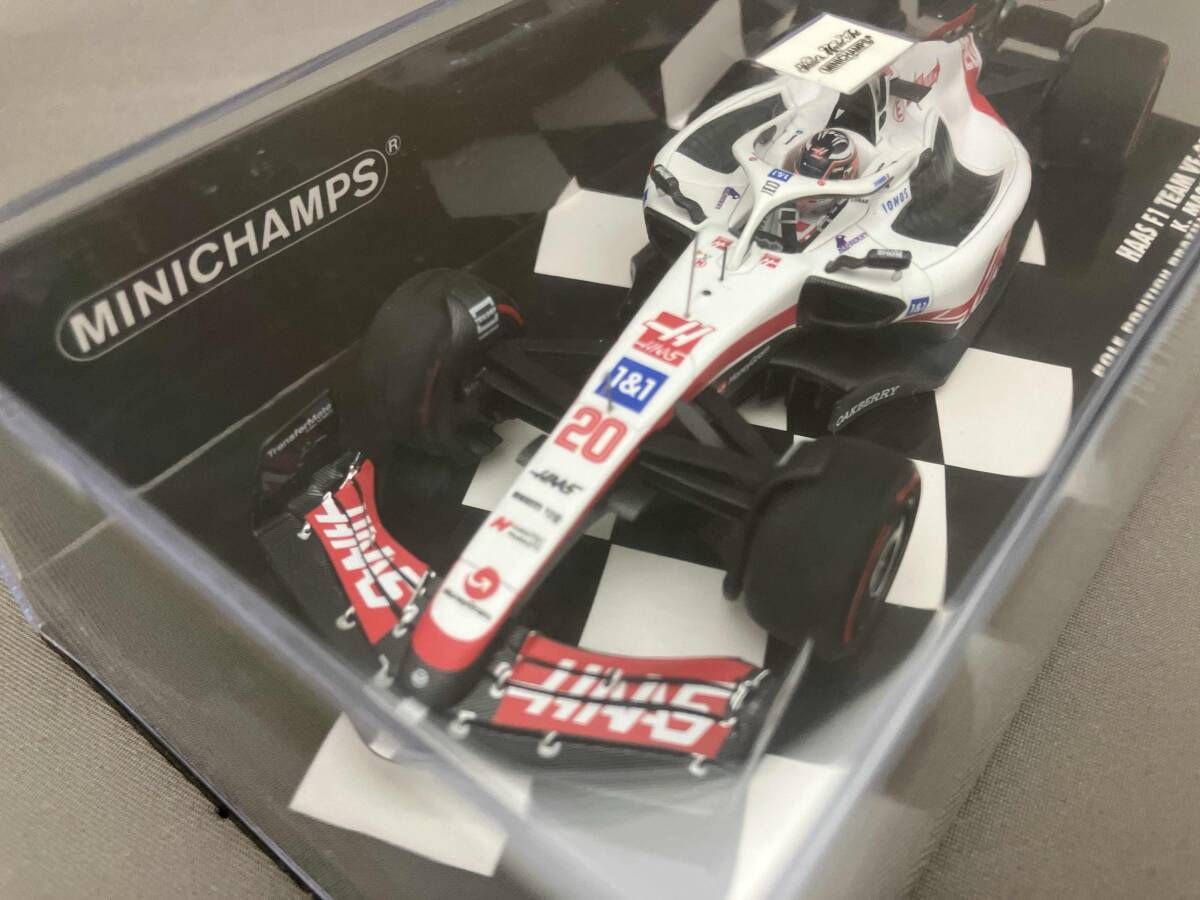 MINICHAMPS 1/43 ハｰス F1 TEAM VF-22 ケビン・マグヌッセン ブラジル