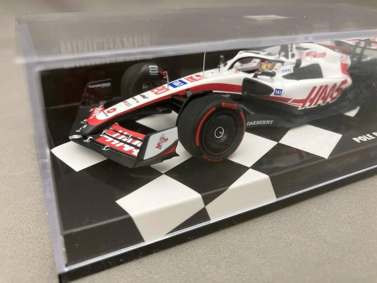 MINICHAMPS 1/43 ハｰス F1 TEAM VF-22 ケビン・マグヌッセン ブラジル