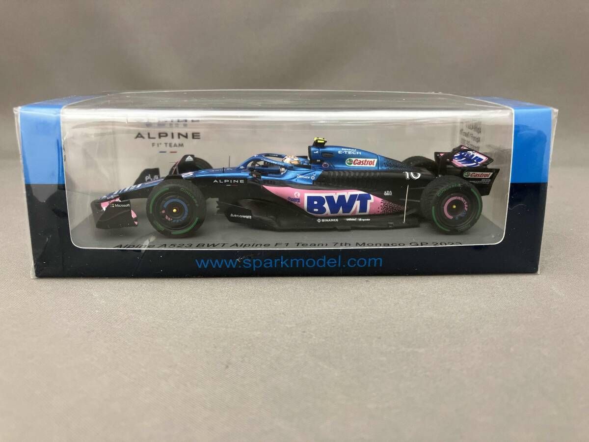 Spark model 1/43 Alpine A523 No.10 BWT Alpine F1 Team Pierre Gasly