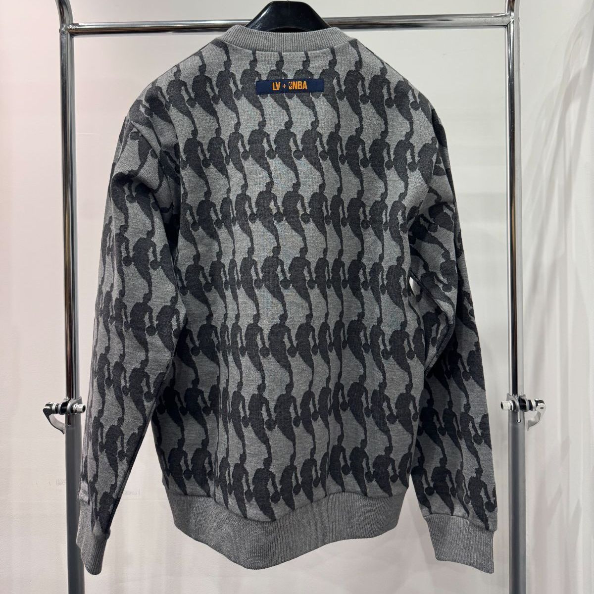 LOUIS VUITTON ルイヴィトン NBA トレーナー スウェット 総柄 XS トップス D25072395