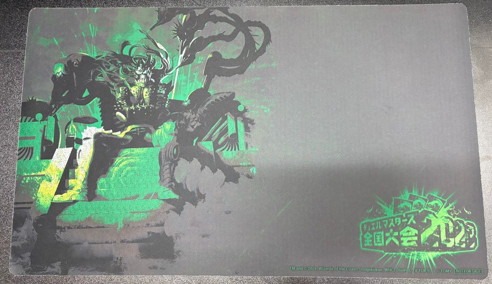 デュエル マスターズ 全国大会2025 プレイマット アビスベル 覇 ロード