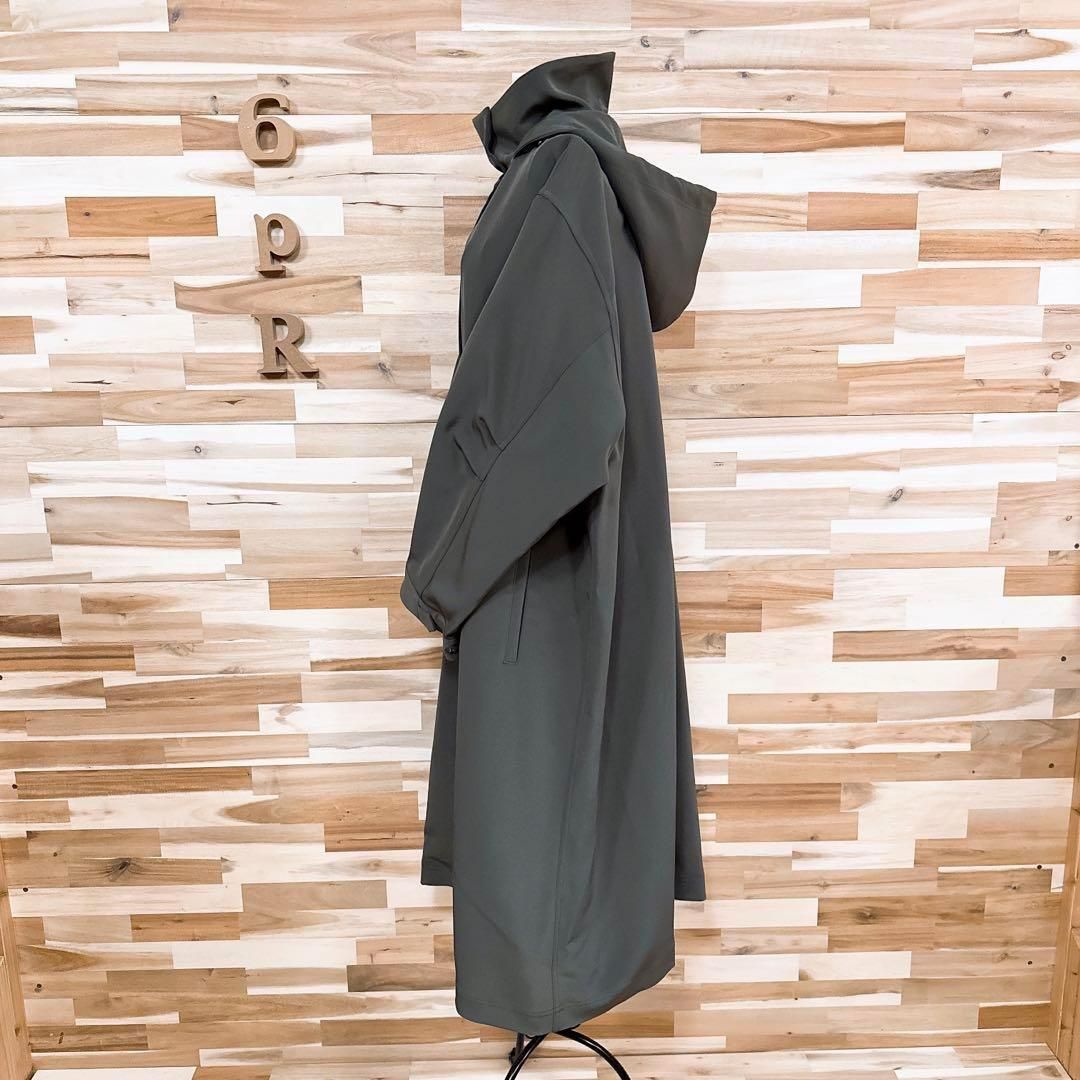 希少【セオリー】オーバーサイズ ミリタリー モッズ コート S カーキ