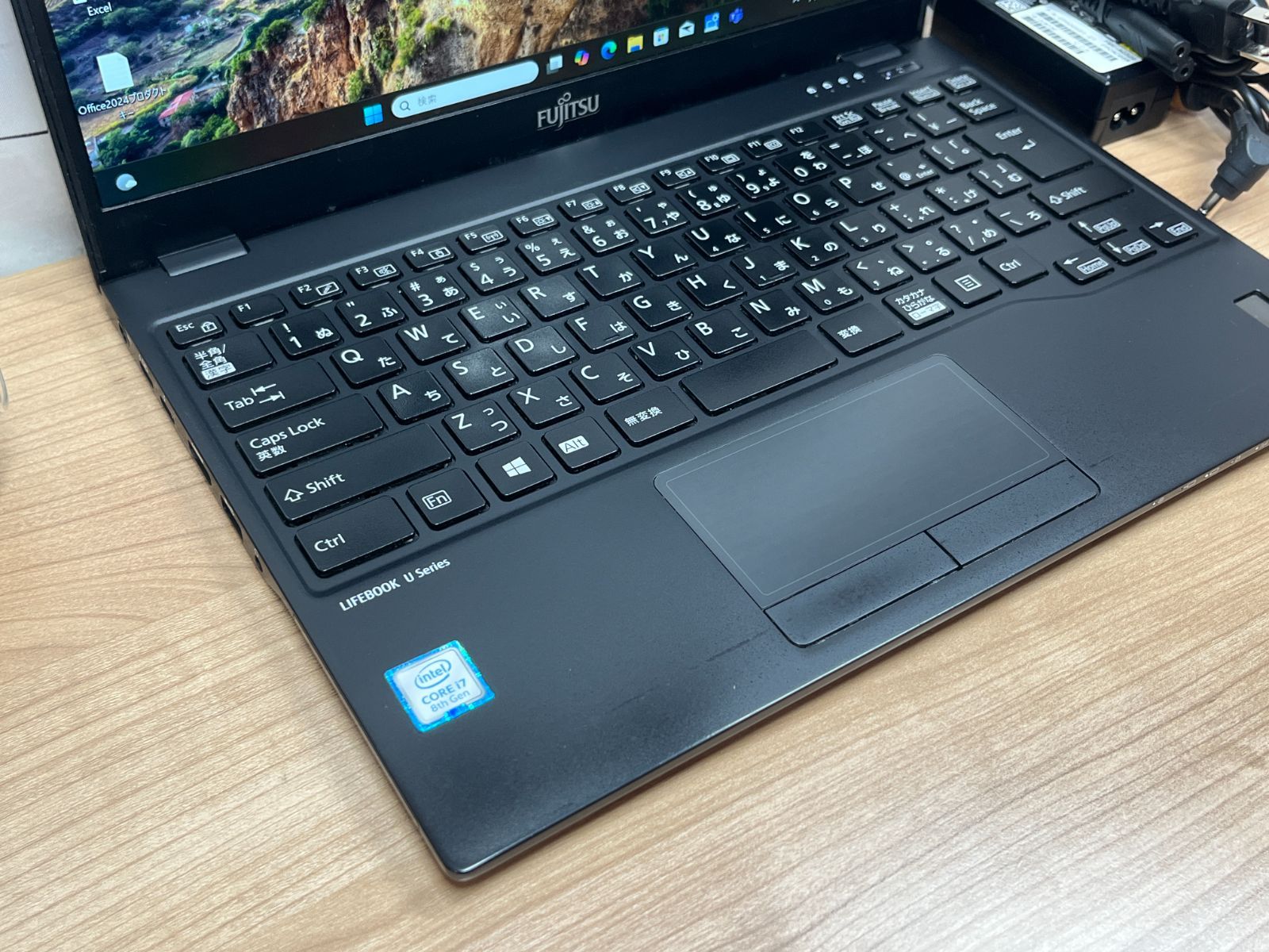 LTEモデル 品 0808 富士通 U 939 B i 716 GB Windows 11 Office 2025 軽量
