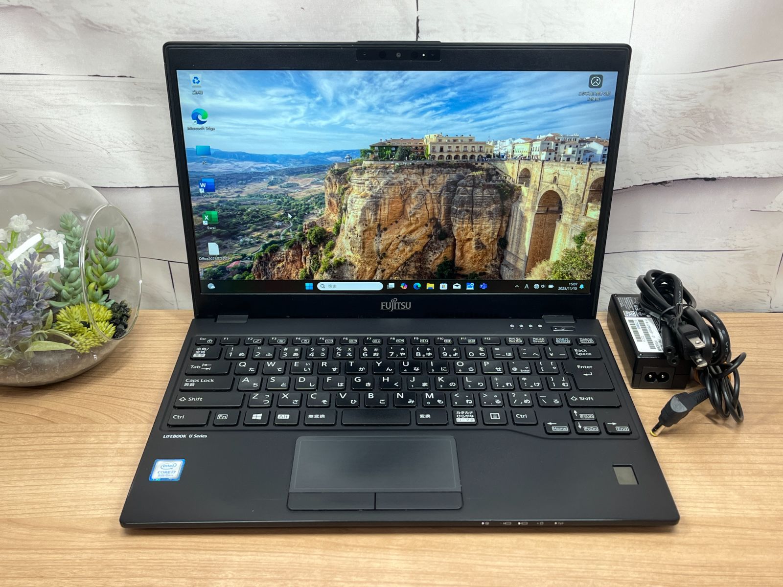 LTEモデル 品 0808 富士通 LIFEBOOK U939B i716GB SSD256GB Windows11 Office2025 軽量