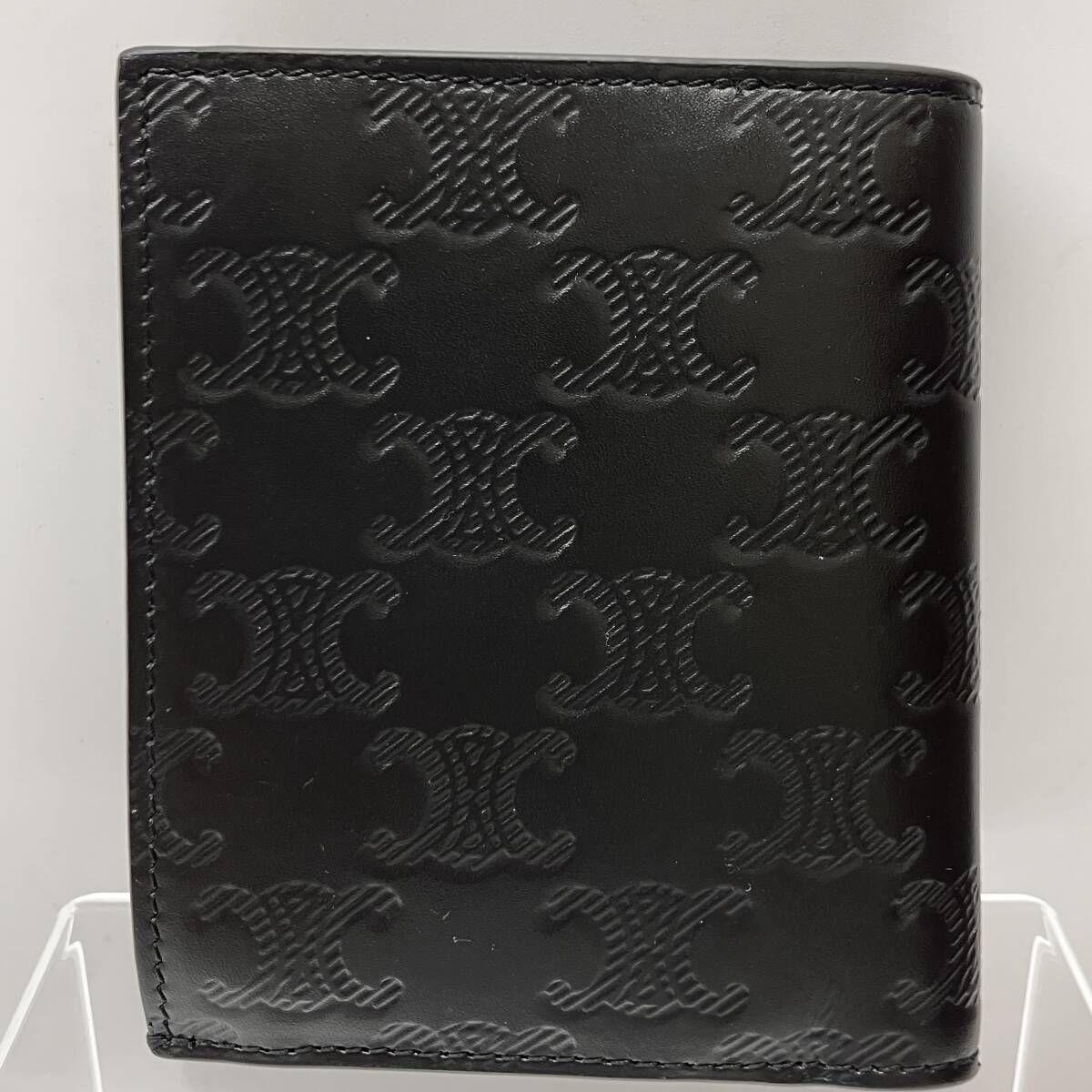 CELINE セリーヌ G-LE-4264 二つ折り財布 ブラック