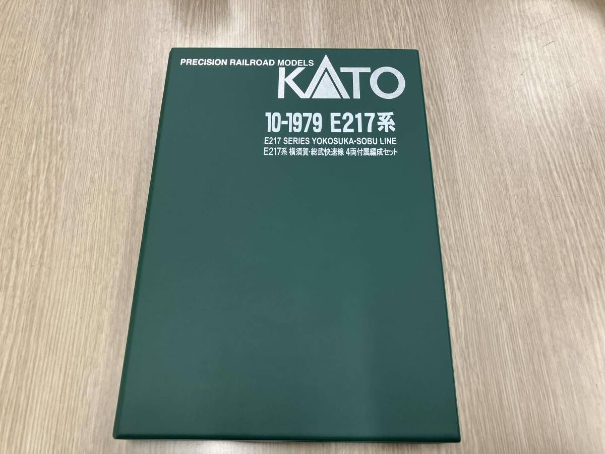 Ｎゲージ KATO 10 1979 E 217系 横須賀 総武快速線 4両付属編成セット カトー