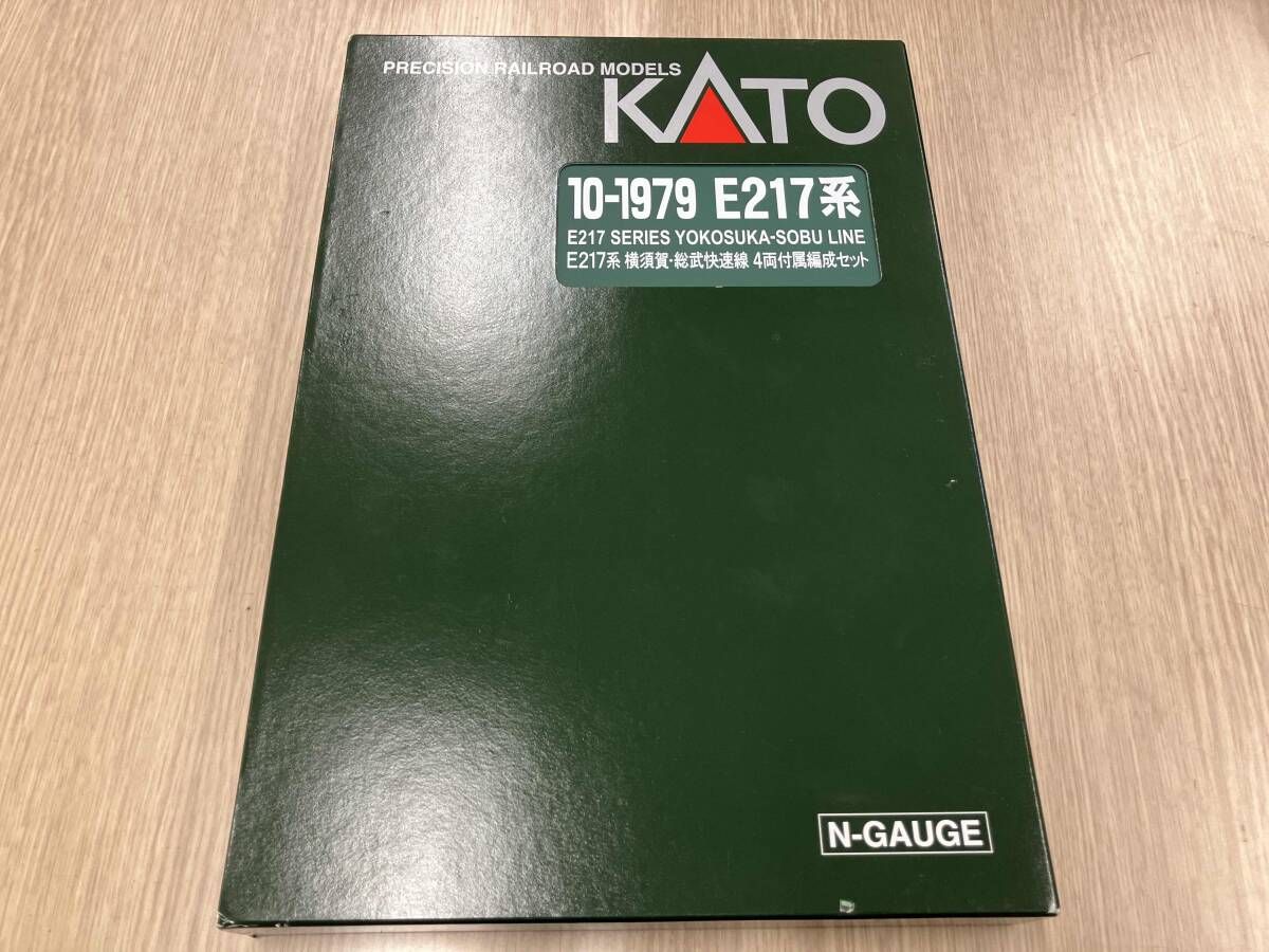 Ｎゲージ KATO 10 1979 E 217系 横須賀 総武快速線 4両付属編成セット カトー