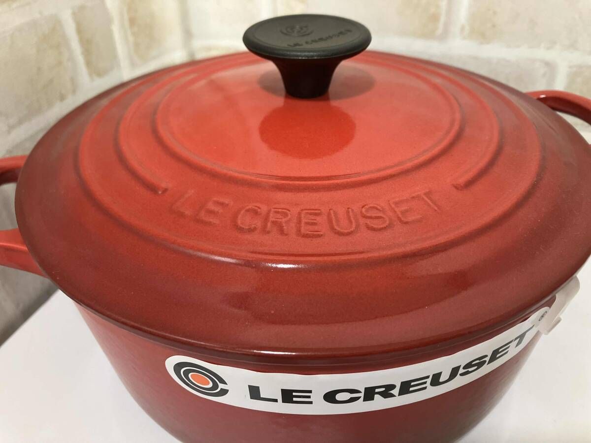 LE CREUSET ルクルーゼ ココットロンド 20cm レッド