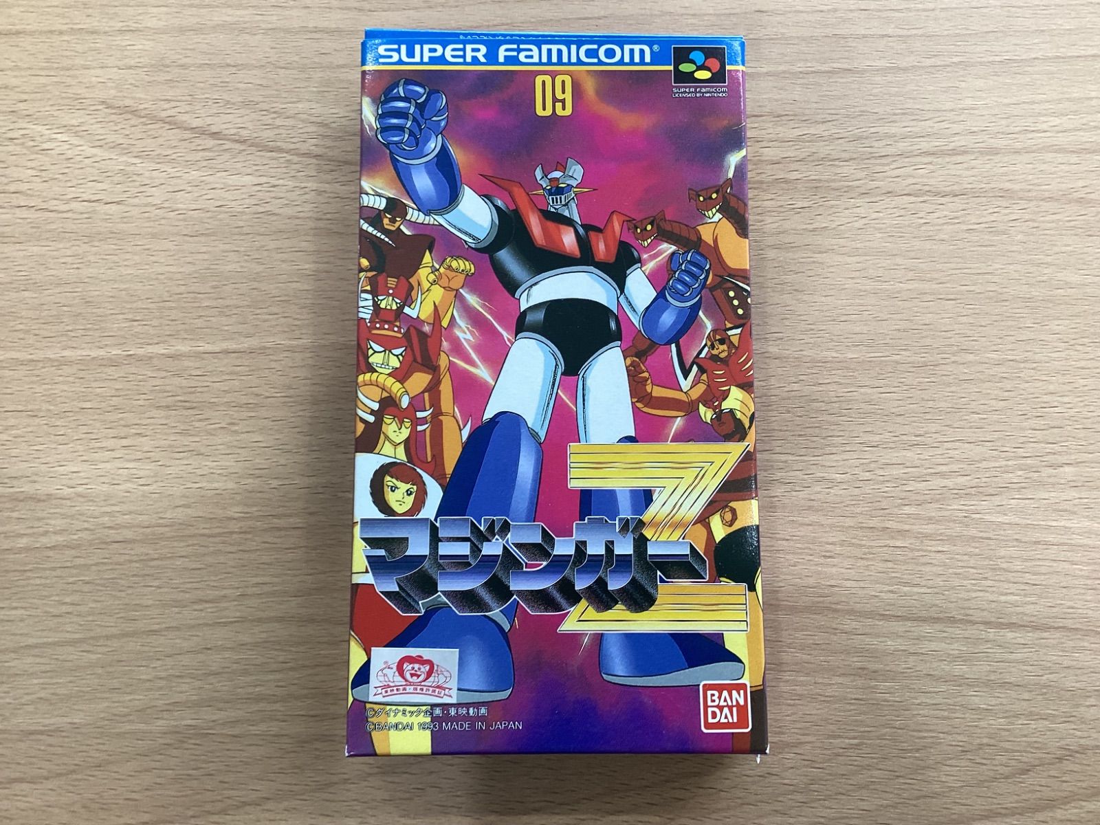 SA176 任天堂 Nintendo ニンテンドー スーパーファミコン マジンガーZ ソフト