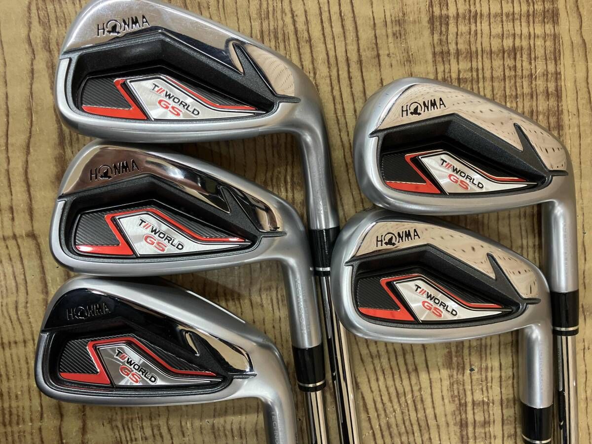 HONMA ツアーワールドGSアイアンセット 5本セット HONMAGOLF TOUR WORLD GS ホンマゴルフ ツアーワールド アイアンセット