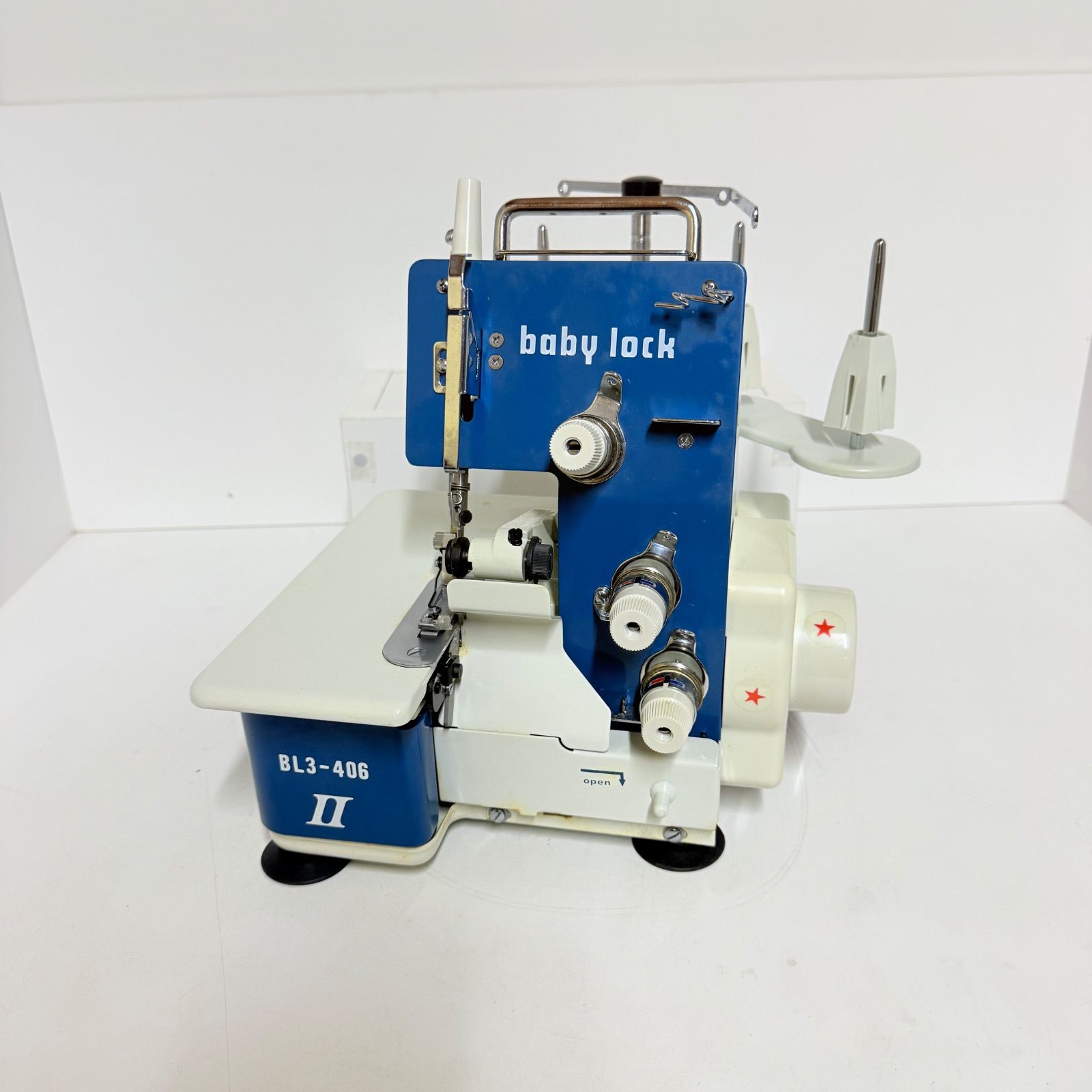 美品】baby lock ベビーロック BL3-406 II オーバーロックミシン 美品】baby lock ベビーロック BL3-406 II オーバーロックミシン