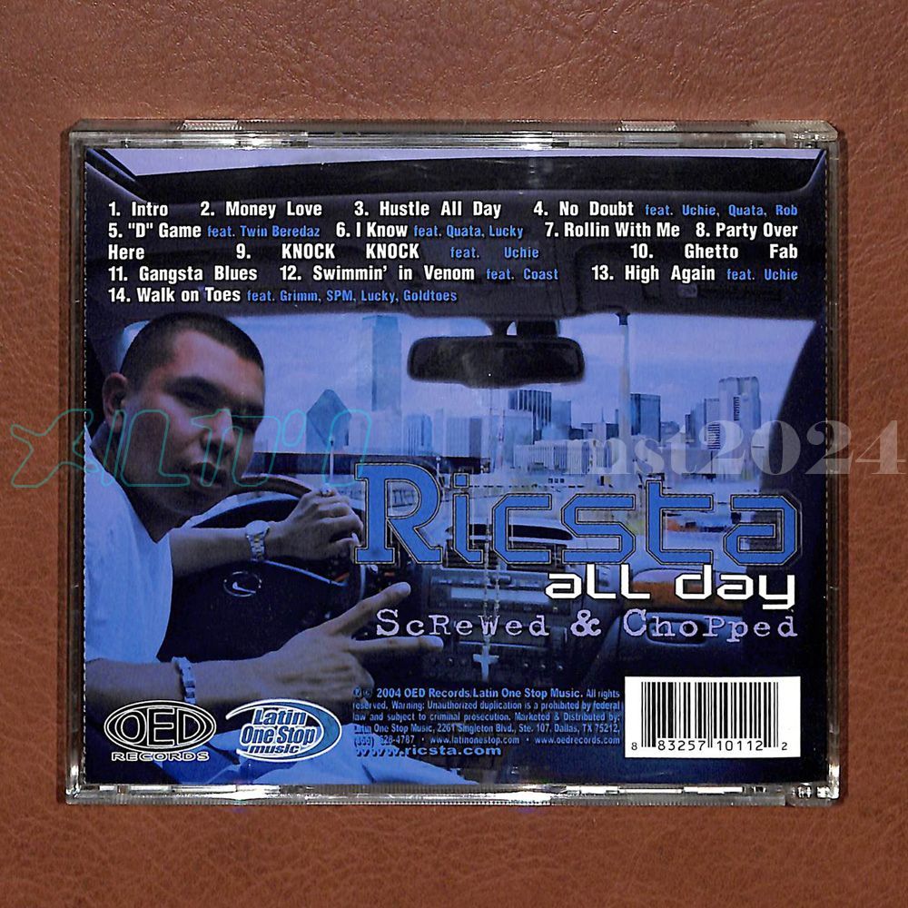 G-RAP/CHICANO】RICSTA /ALL DAY SCREWED & CHOPPED [2025/11] - メルカリ