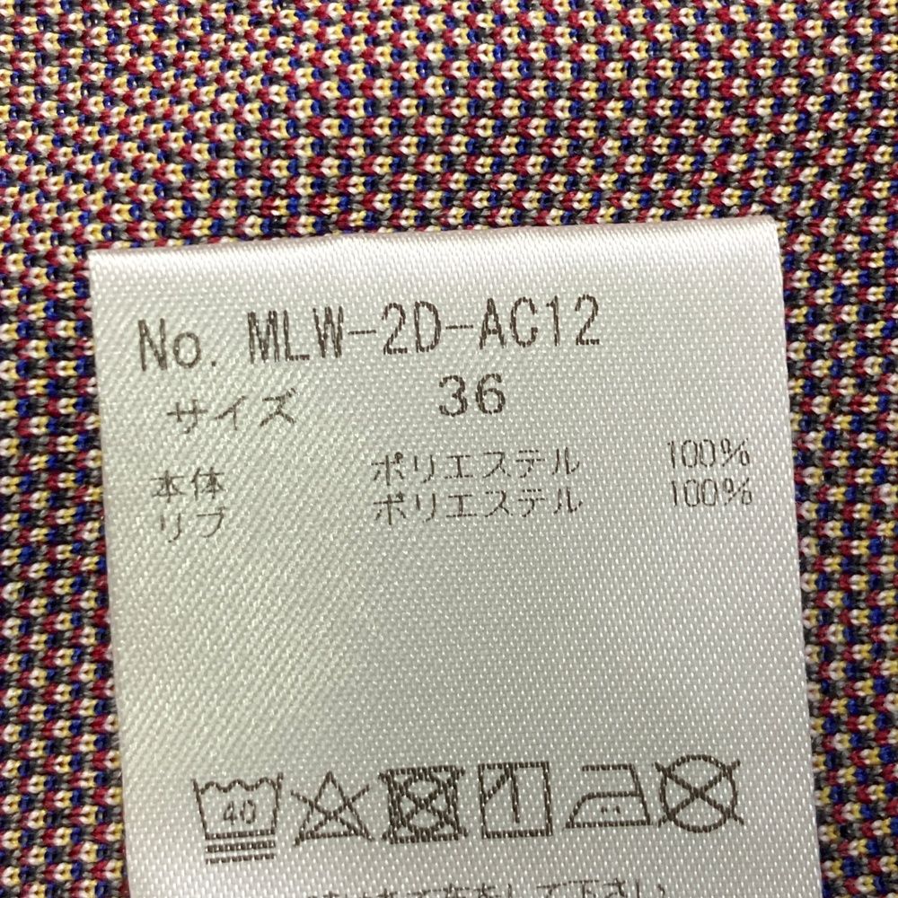  サイズ 36 MARK-LONA マークアンドロナ パーカーワンピース 総柄 ブラック系 ゴルフウェア レディース ストスト ワンピース レディースウェア