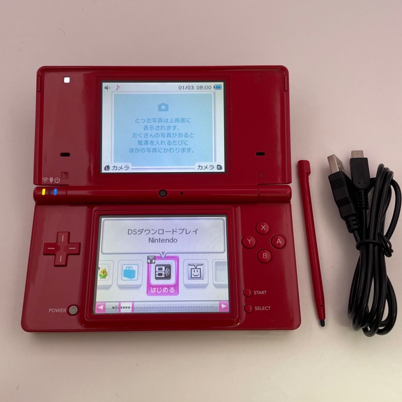 動作確認済】ニンテンドーDSi 本体 TWL-001 レッド赤 - メルカリ