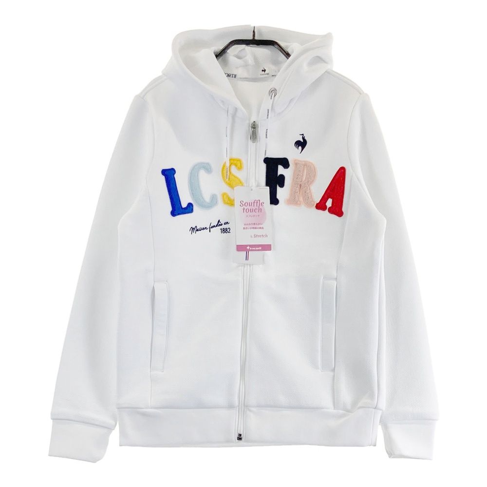 サイズ S LE COQ GOLF ルコックゴルフ ジップ パーカー ホワイト系 240101561893 ゴルフウェア レディース ストスト