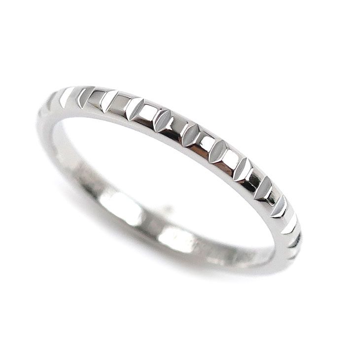 Boucheron ブシュロン Pt950プラチナ クルドパリ スモール リング 指輪 JAL01160 14号 54 3.1g メンズ