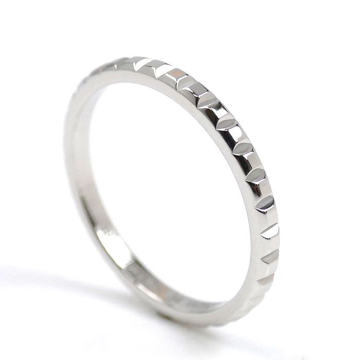 Boucheron ブシュロン Pt 950プラチナ クルドパリ スモール リング 指輪 14号 54 3.1 g メンズ