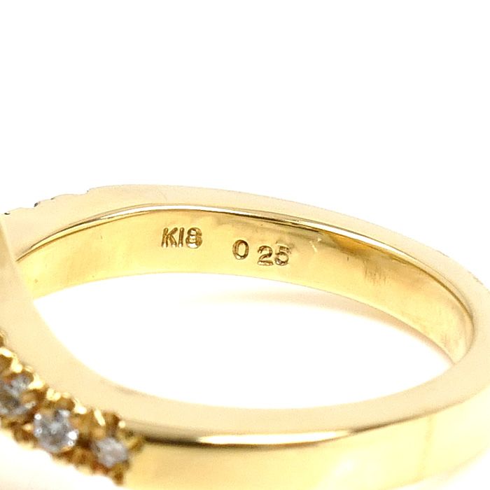 K18YG南洋ゴールドパールリング　 新品未使用品 K18YG イエローゴールド パール リング・指輪 南洋パール約11.3mm