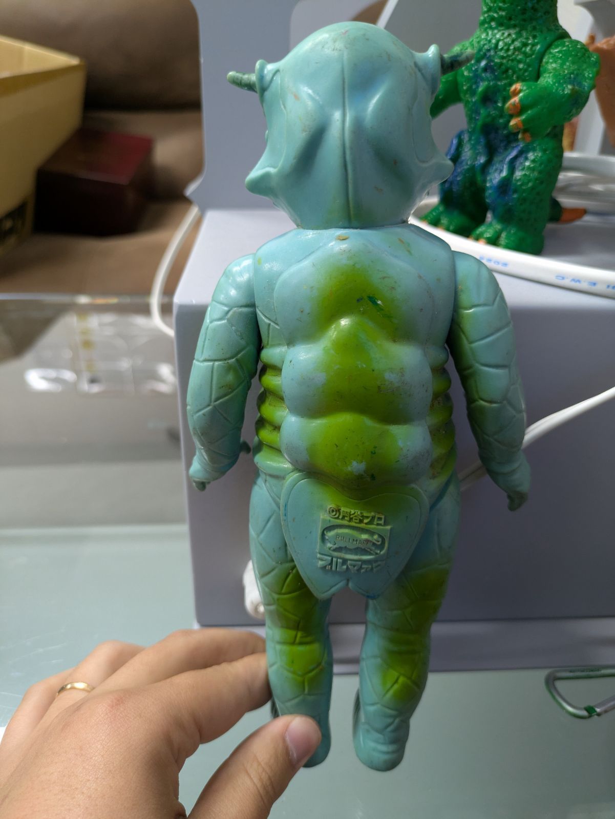 当時物　ブルマァク　ウルトラセブン　ソフビ　円谷プロ ブルマァク ウルトラセブン ソフビフィギュア 特大40cm 当時物 激レア