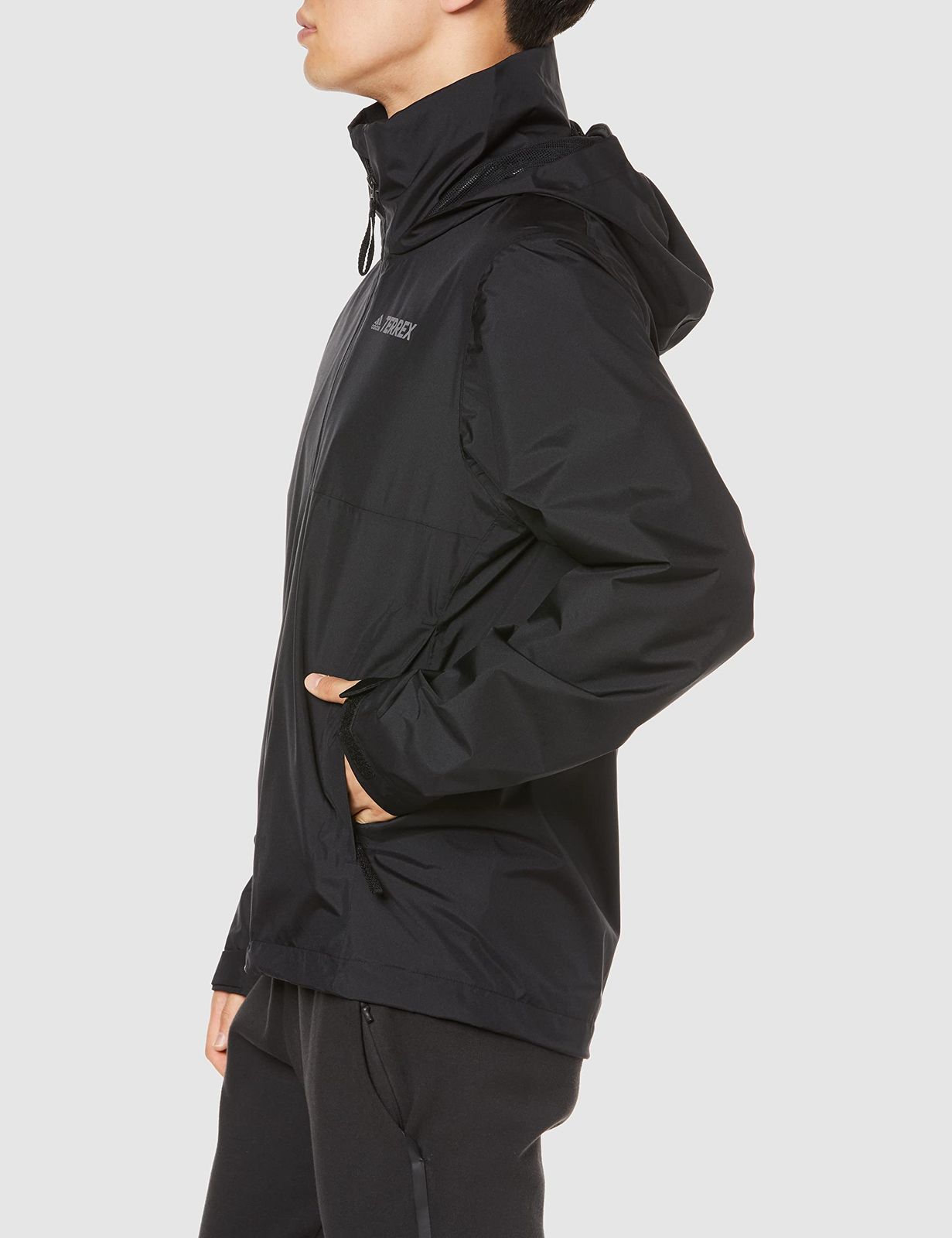 アディダス ジャケット テレックス マルチ RAIN. RDY プライムグリーン 2レイヤーレインジャケット 29595 メンズ ブラック GI 7296 O