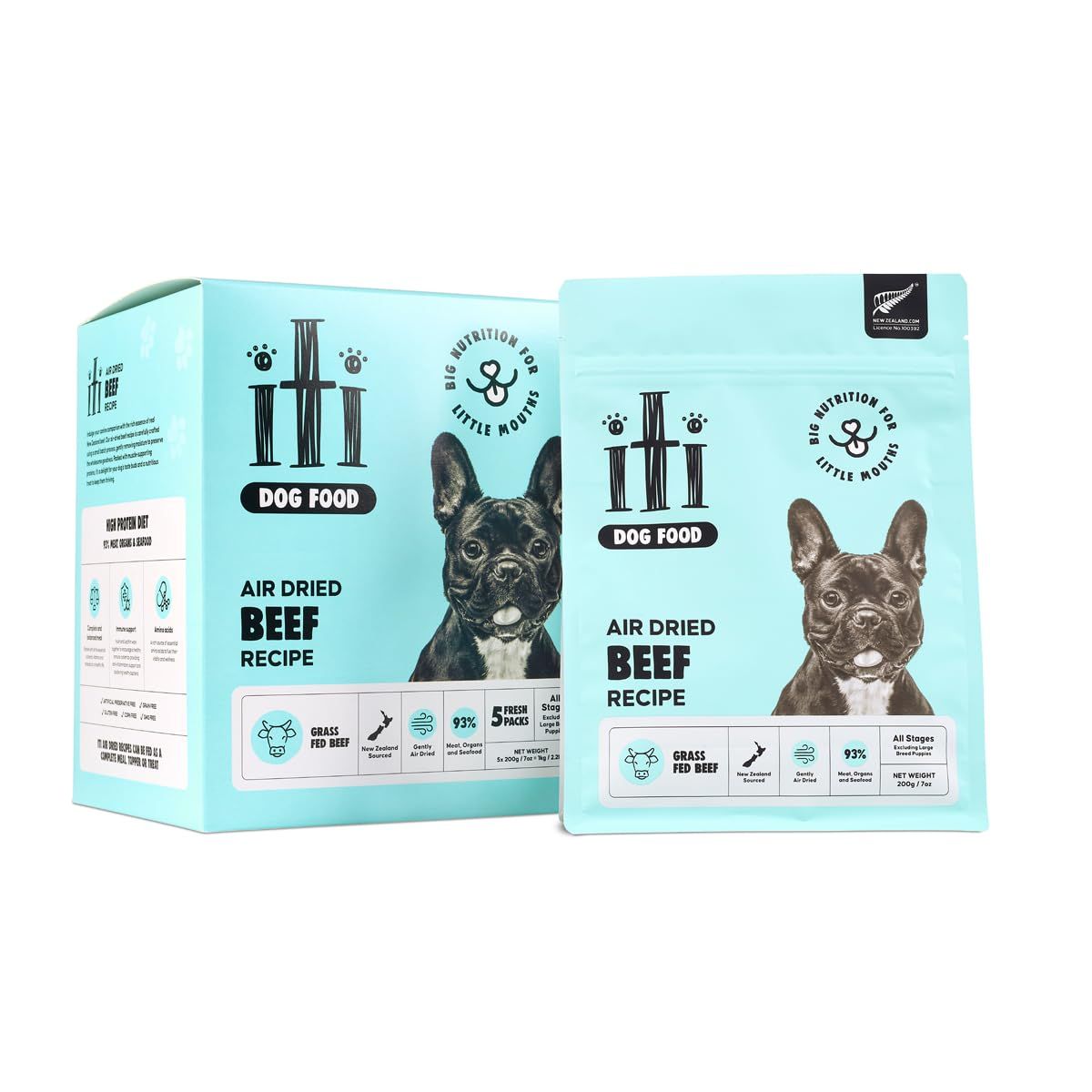 イティ (iti) ドッグフード エアドライフード ビーフ・ディナー 200