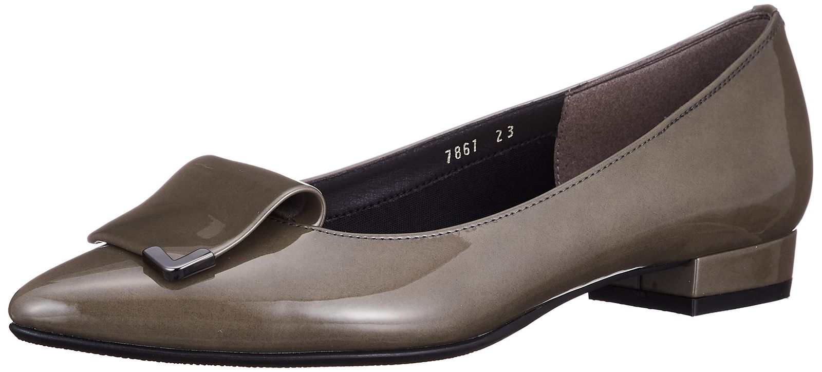 メルモ レインシューズ オールウェザー対応モチーフカッターパンプス レディース DGYE 23.0 cm 2E