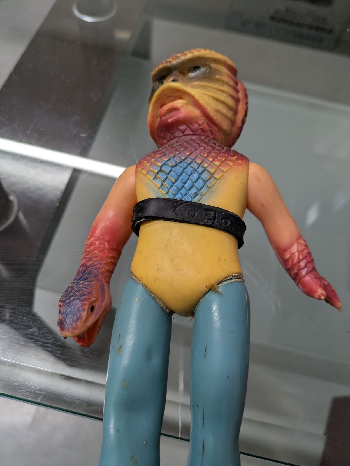 昭和レトロ 旧バンダイ（バンザイマーク） 仮面ライダー旧1号