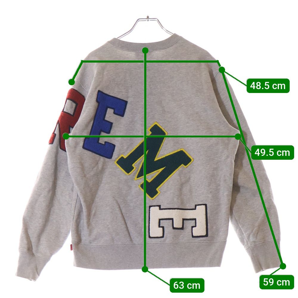SUPREME (シュプリーム) 20AW Big Arc Crewneck Heather ビッグアーク 