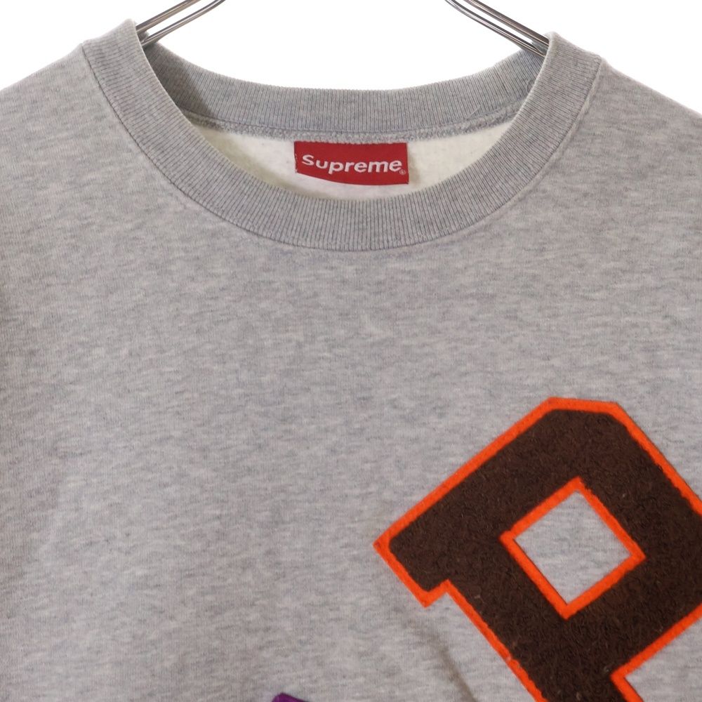 SUPREME (シュプリーム) 20AW Big Arc Crewneck Heather ビッグアーク
