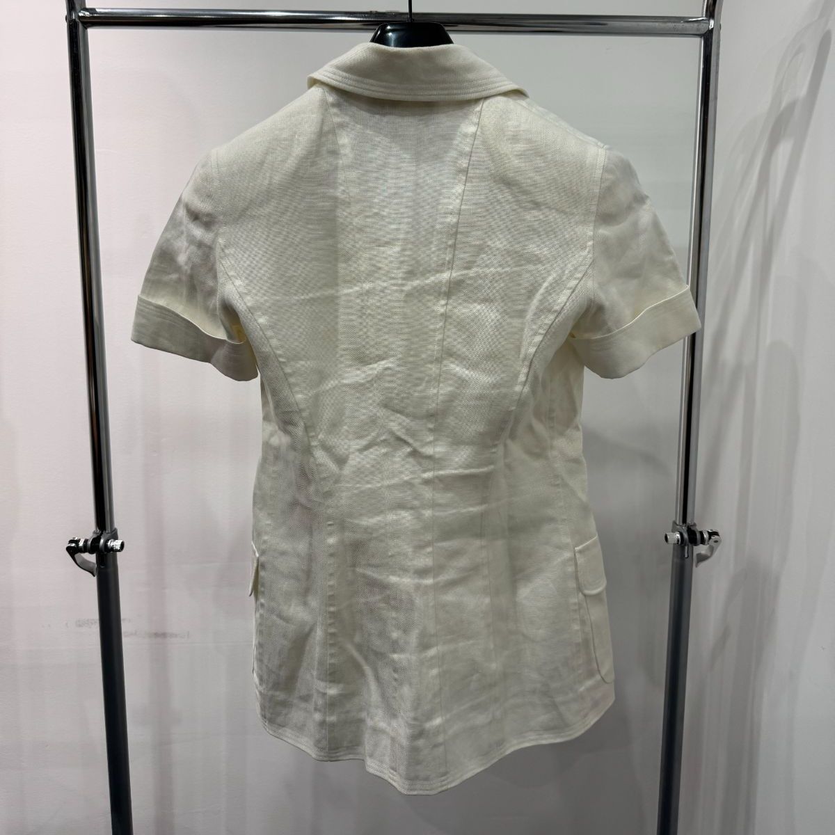 CHANEL シャネル リネン スカートセットアップ サイズ38 D25072390