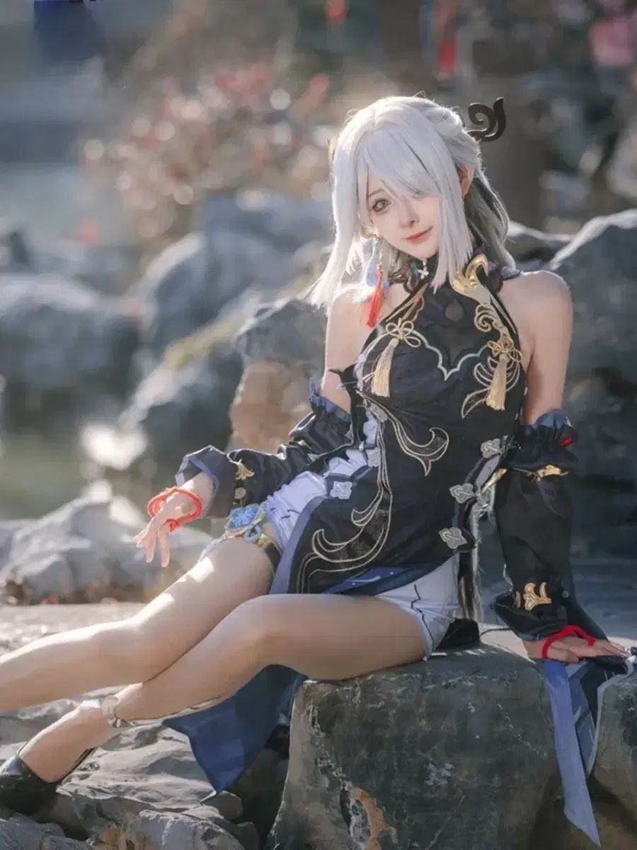 原神 神里綾華 新春下着節 コスプレ 衣装 神里綾華 冷顔ユール 衣装 暗門 セット