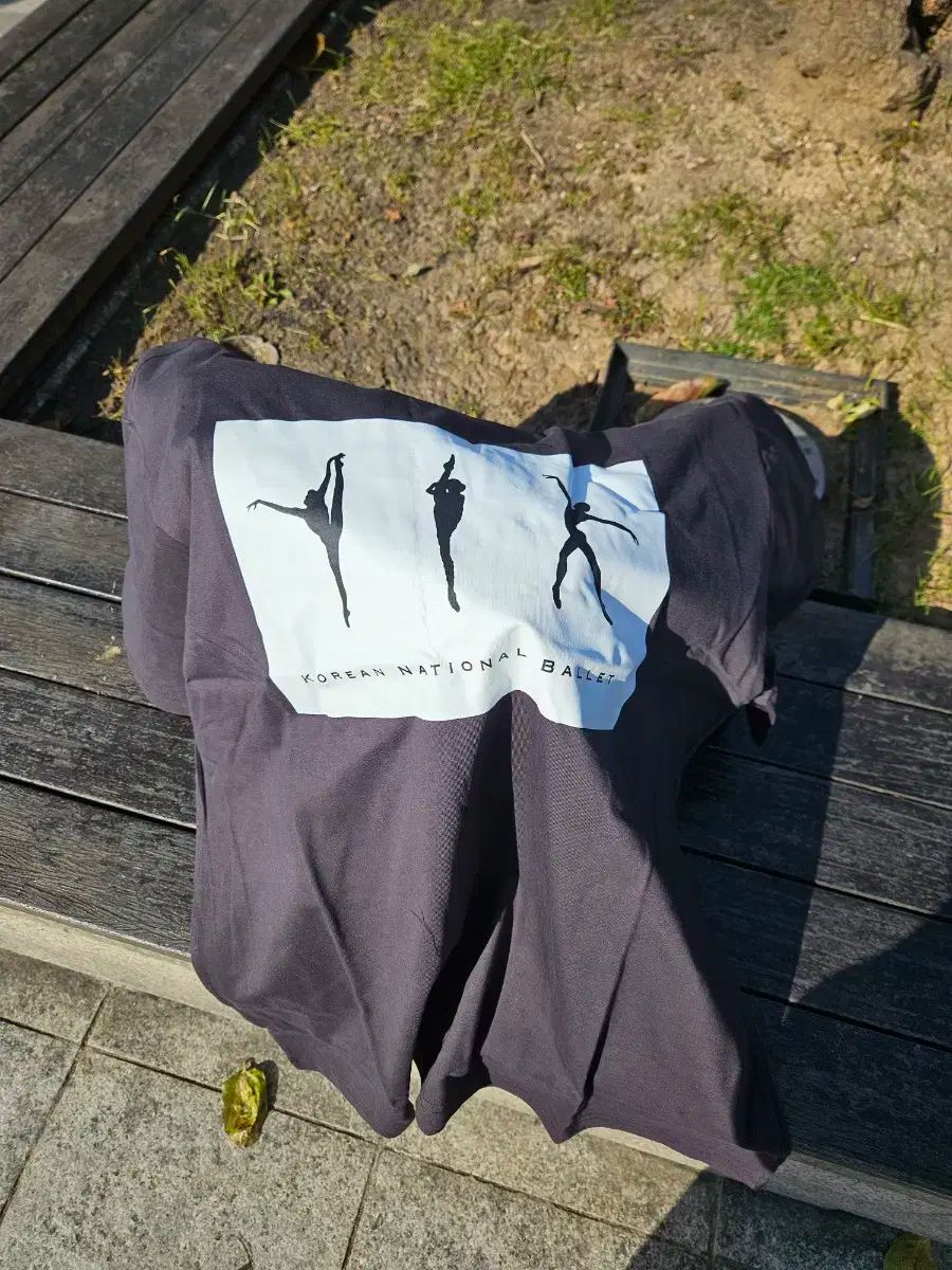 国立バレエ団 MD Tシャツ ダークグレイ XL