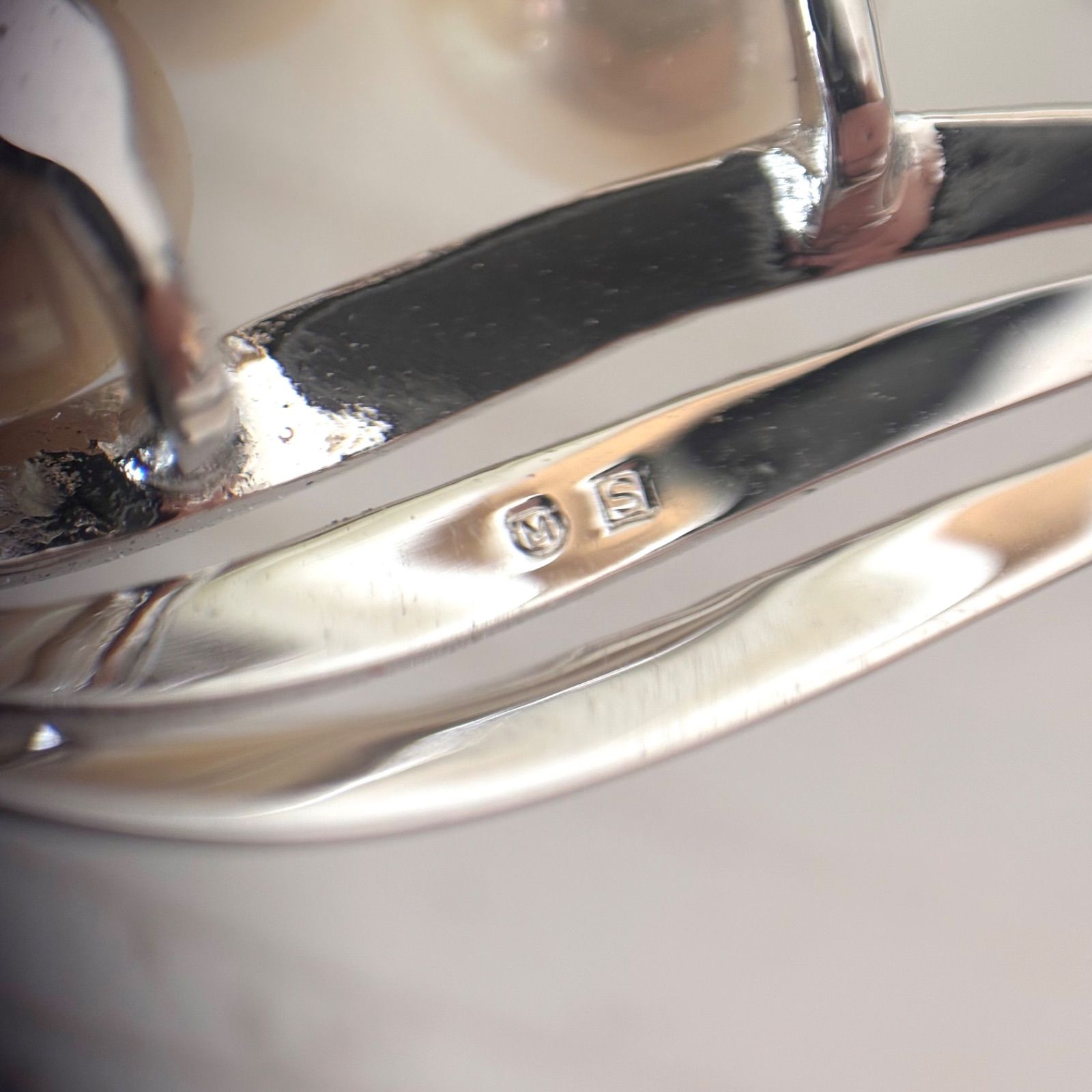 431【ミキモト】シルバー ブローチ パール 花束 - メルカリ