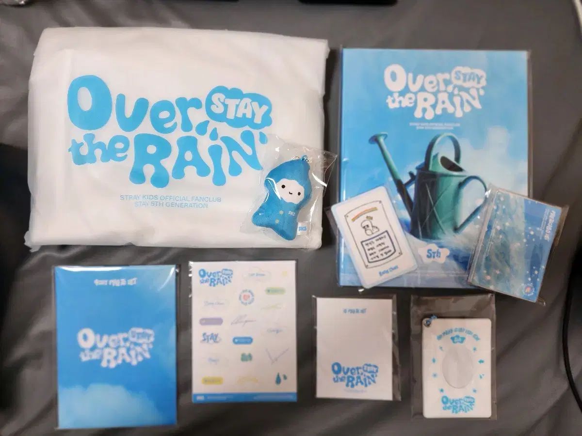 Stray Kids STAY 5期ファンクラブ Over the Rain 出品 タレントグッズ
