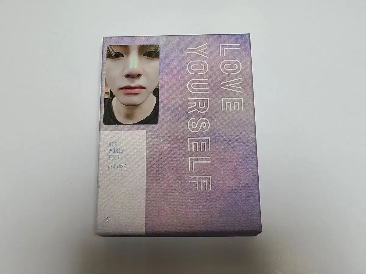 BTS WORLD TOUR LOVE YOURSELF NEW YORK DVD (トレカ V) BTS LOVE