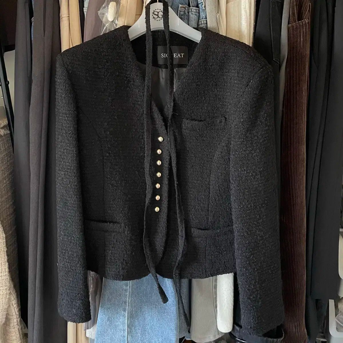 シーグレイ NEXTストラップ セット ツイードジャケット