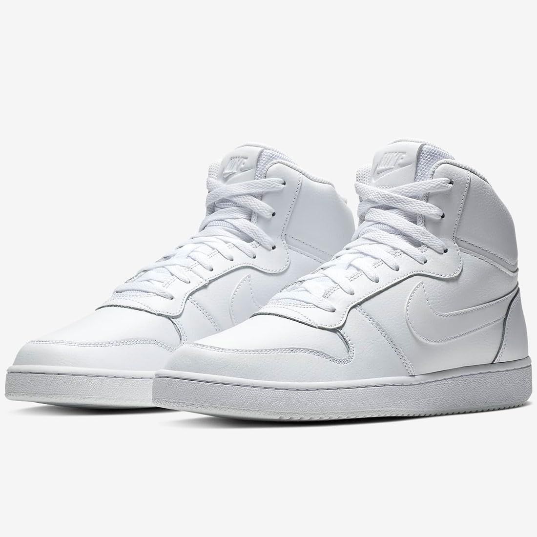 最高峰 ナイキ エバノン ミッド EBERNON MID ホワイト ホワイト AQ1773-100 ナイキジャパン 28.5cm 魅了された