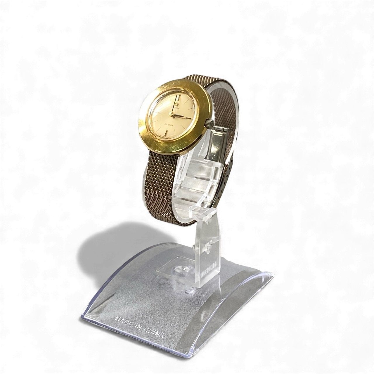 k 16 可動 OMEGA オメガ DE VILLE デビル 手巻き 腕時計 TOOL 101 ゴールド アンティーク watcht 18 r