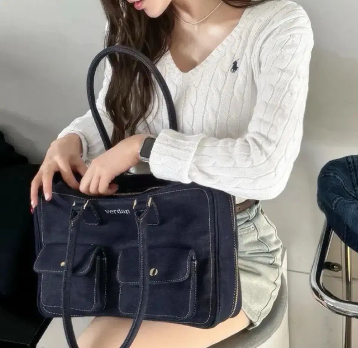 ケーブルニット