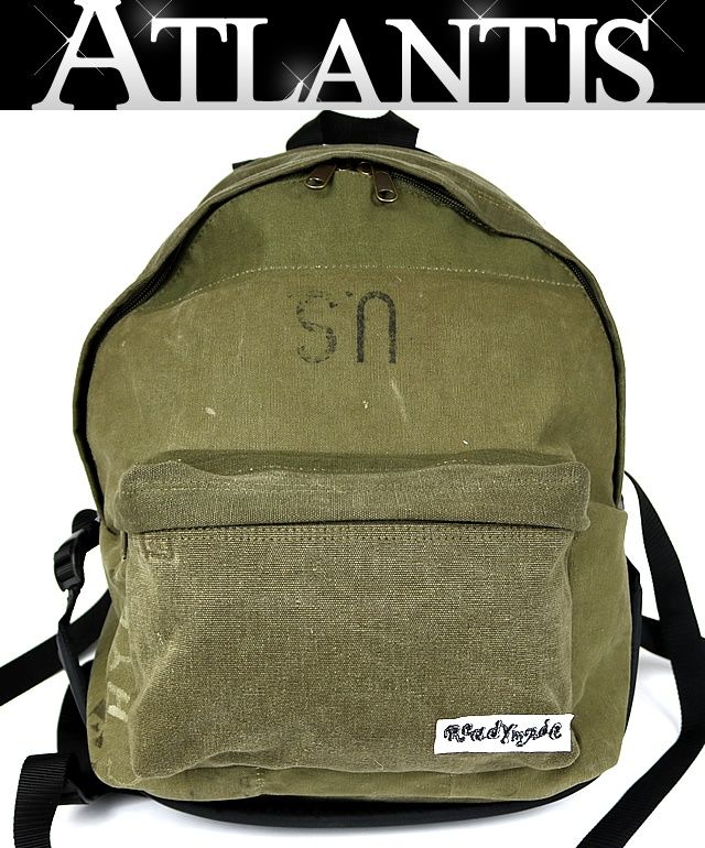 READYMADE 銀座店 レディメイド バックパック ヴィンテージ アーミー メンズ カーキ 101080