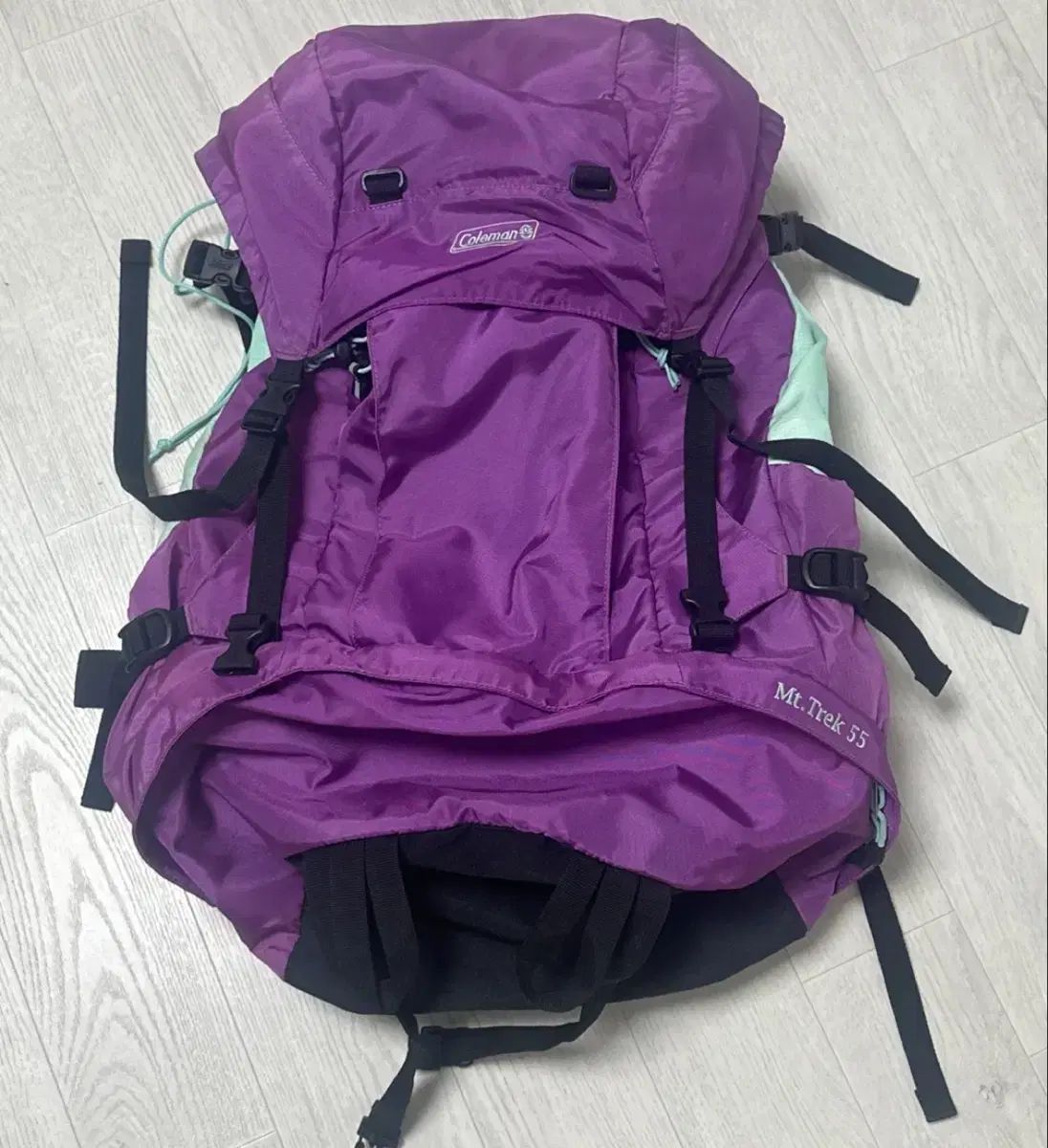 コールマン Mt Trek 35 登山 リュック Rhea 寝袋 2個