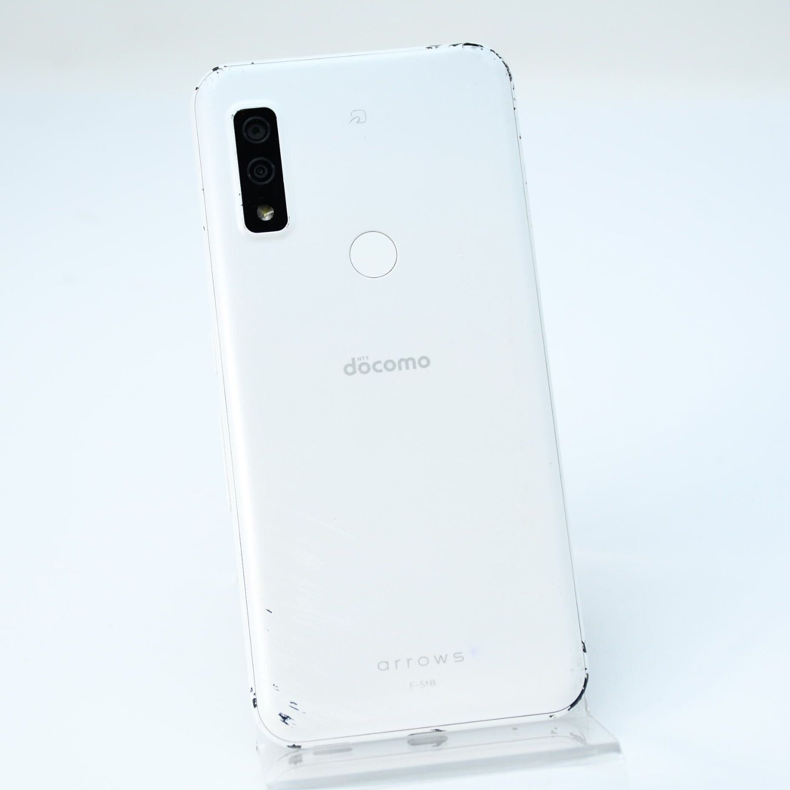 SIMフリー docomo arrows We F-51B ホワイト 本体 Amazon | 【整備済み品】 SIMフリー docomo arrows We F-51B [ホワイト