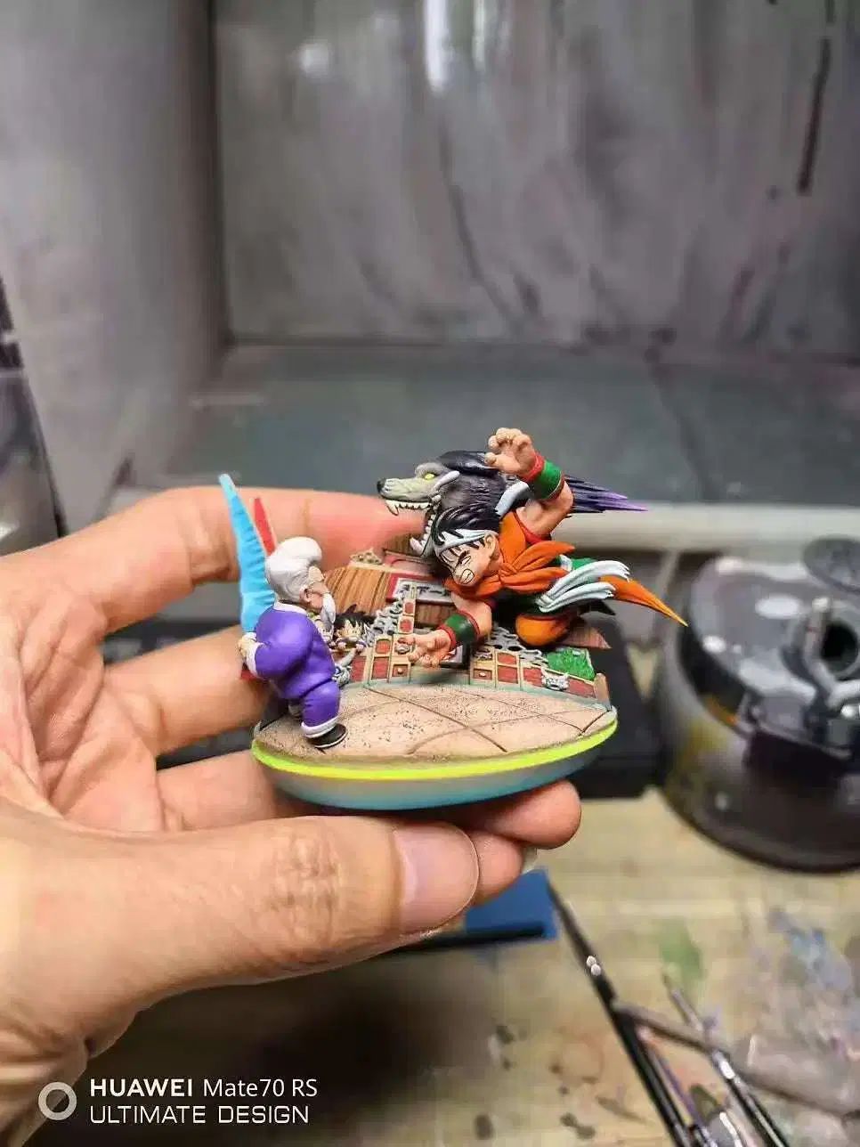 ドラゴンボール レジン 天下一武道会 ヤムチャ vs 亀仙人 カプセル サイズ