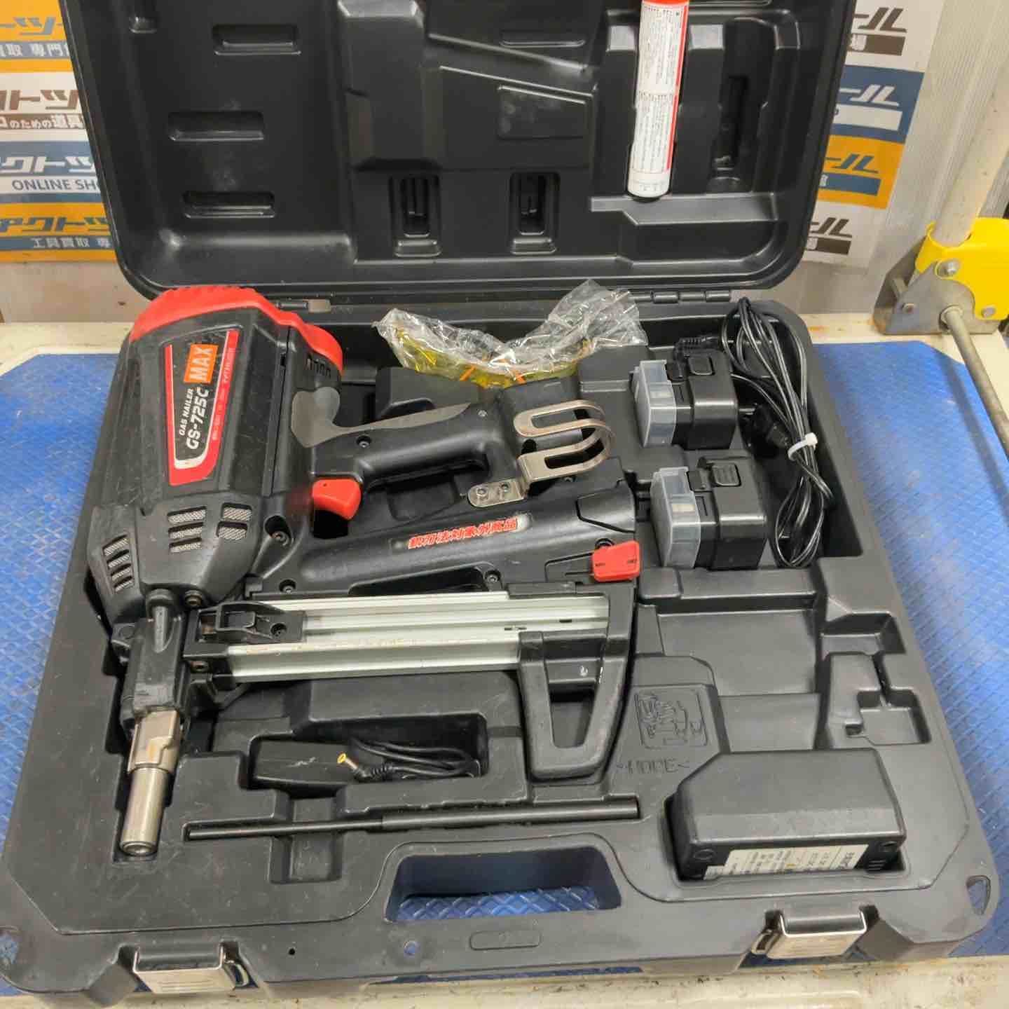 マックス MAX コードレスガスネイラ GS-725C 草加店