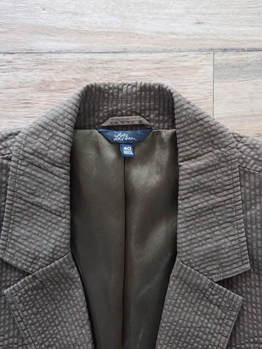 セール開催中！ L.L.Bean エルエルビーン シアサッカー ジャケット ブレーザー きちんとした