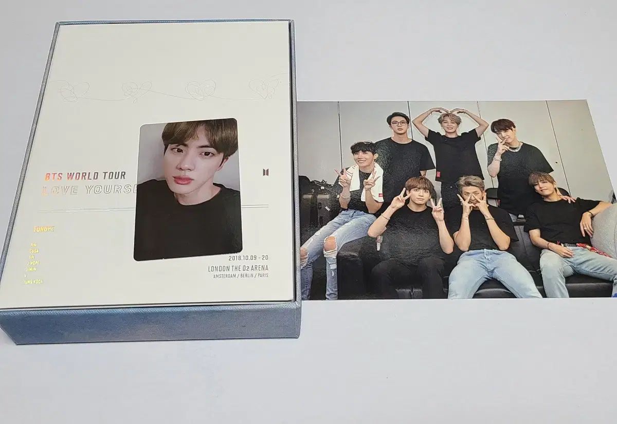 BTS LOVE YOURSELF 注文 WORLD TOUR EUROPE DVD (トレカ ジン) BTS